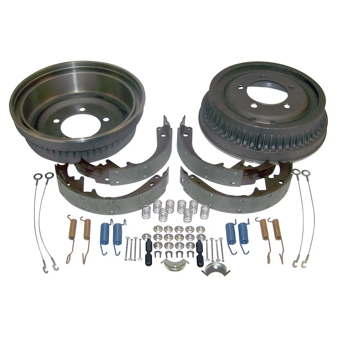 5352476K – CROWN AUTO Brake Drum, 11 Inch Diameter X 2 Inch Width Set Of 2 With Shoes/ Hardware